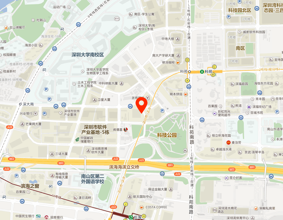 百度国际大厦位置地图