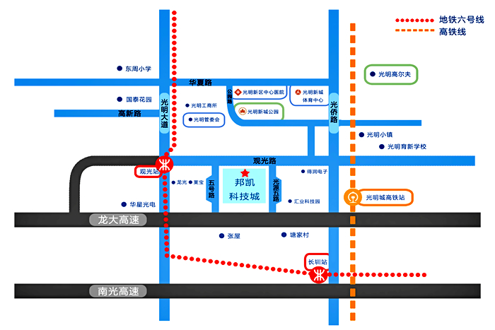 宝新科技园（凯邦城）位置地图