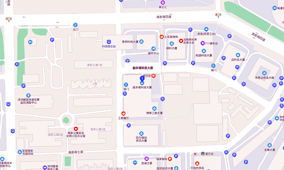 超多维科技大厦位置地图