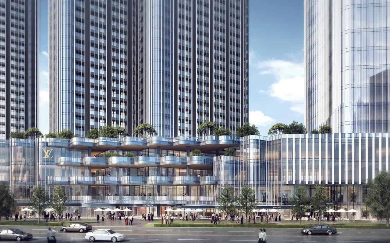 臣田开元广场电梯图片