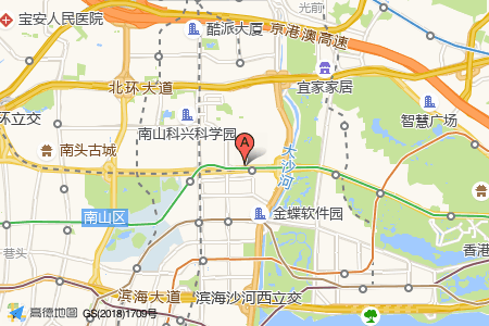 大冲商务中心位置地图