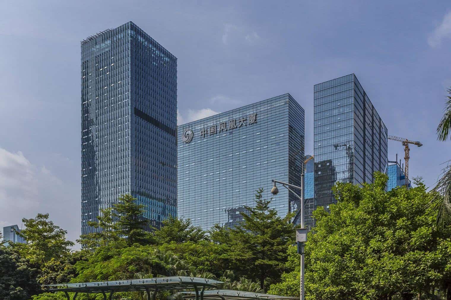 中国凤凰大厦外观图