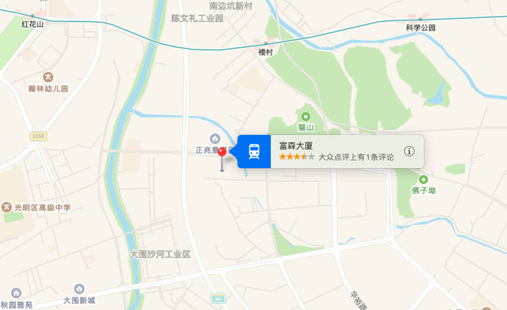 富森大厦位置地图