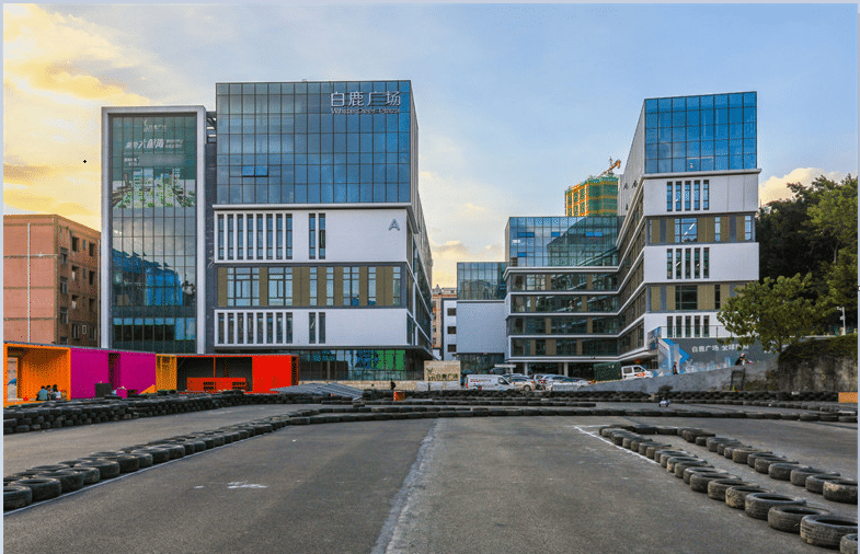 高福中心（白鹿广场）外观图
