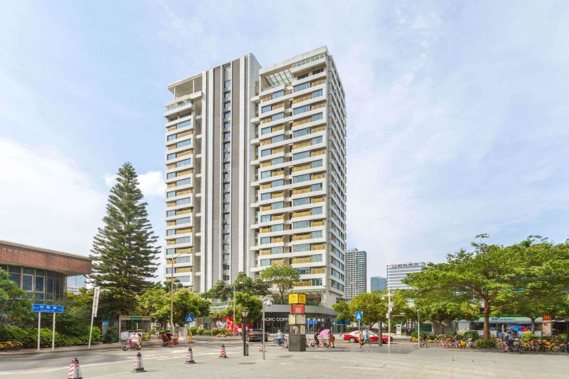 公园道大厦外观图