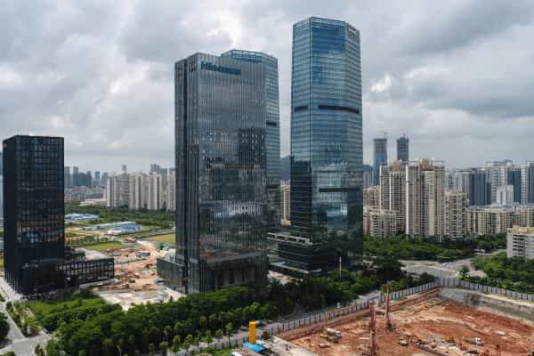 中海油大厦电梯图片