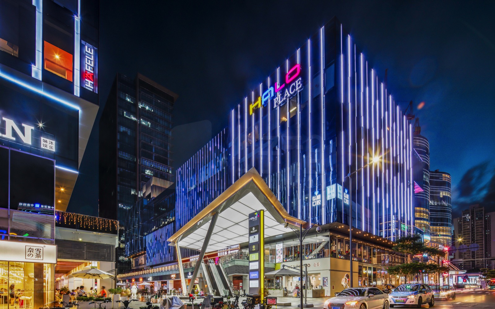 HALO广场外观图