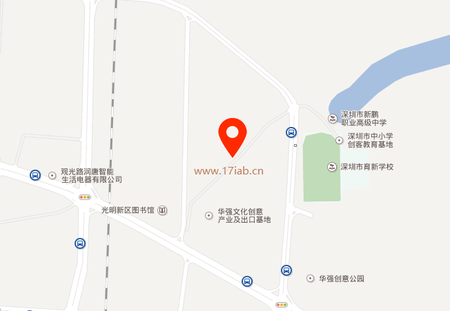 华强创意产业园位置地图