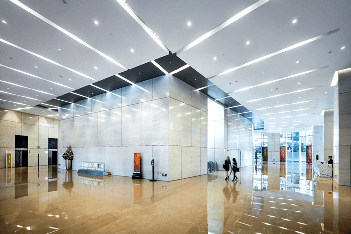 华润置地大厦大堂图片