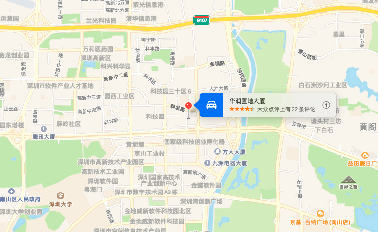 华润置地大厦位置地图