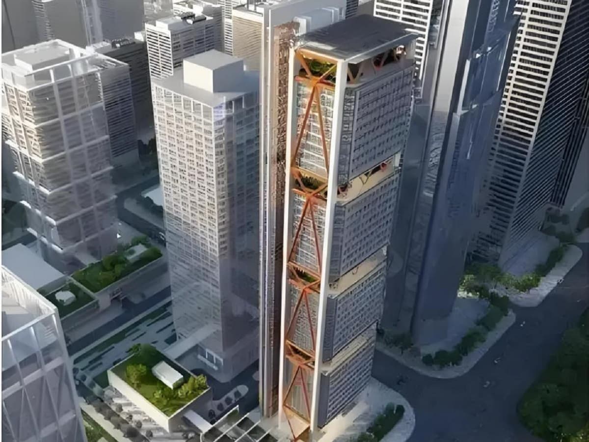 前海建滔总部大厦外观图