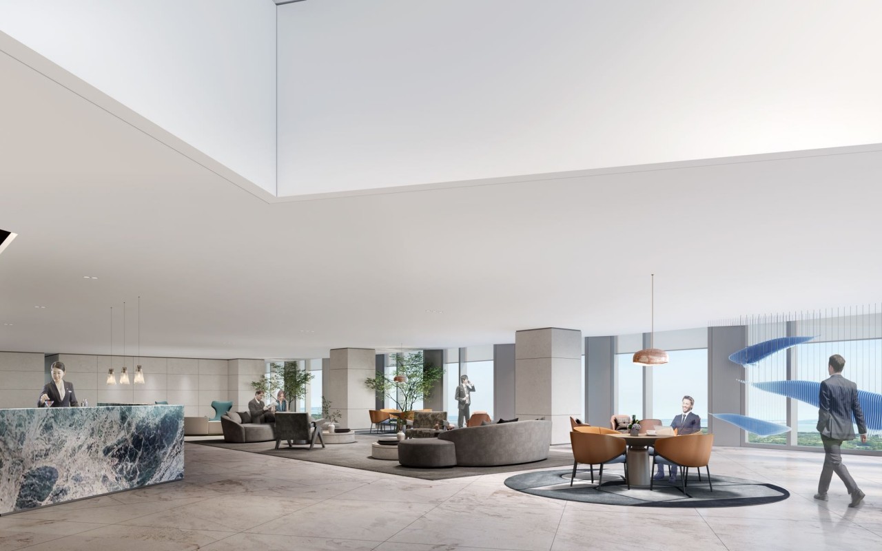 金蝶云大厦大堂图片