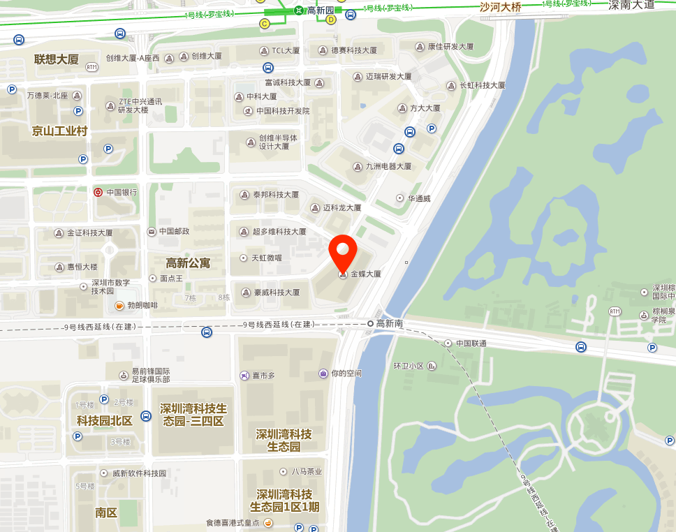 金蝶云大厦位置地图