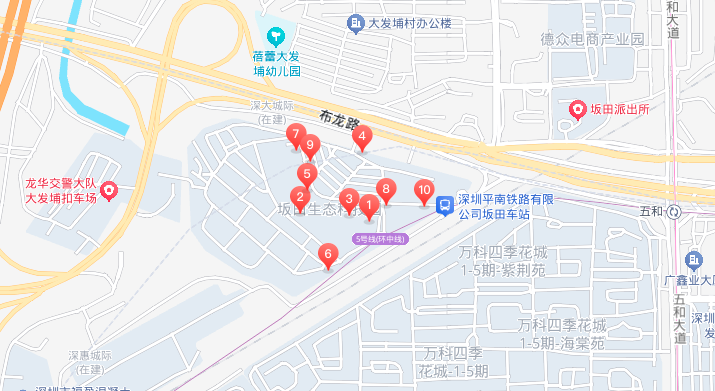 京东都市位置地图
