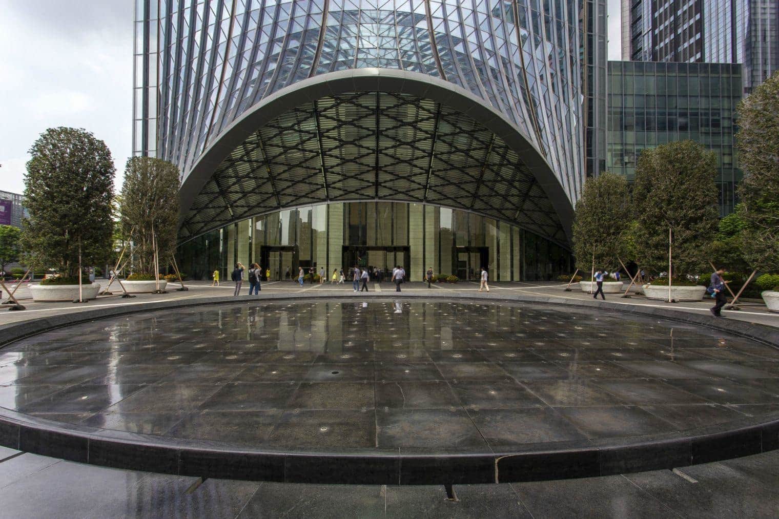 京基100大厦周边环境图