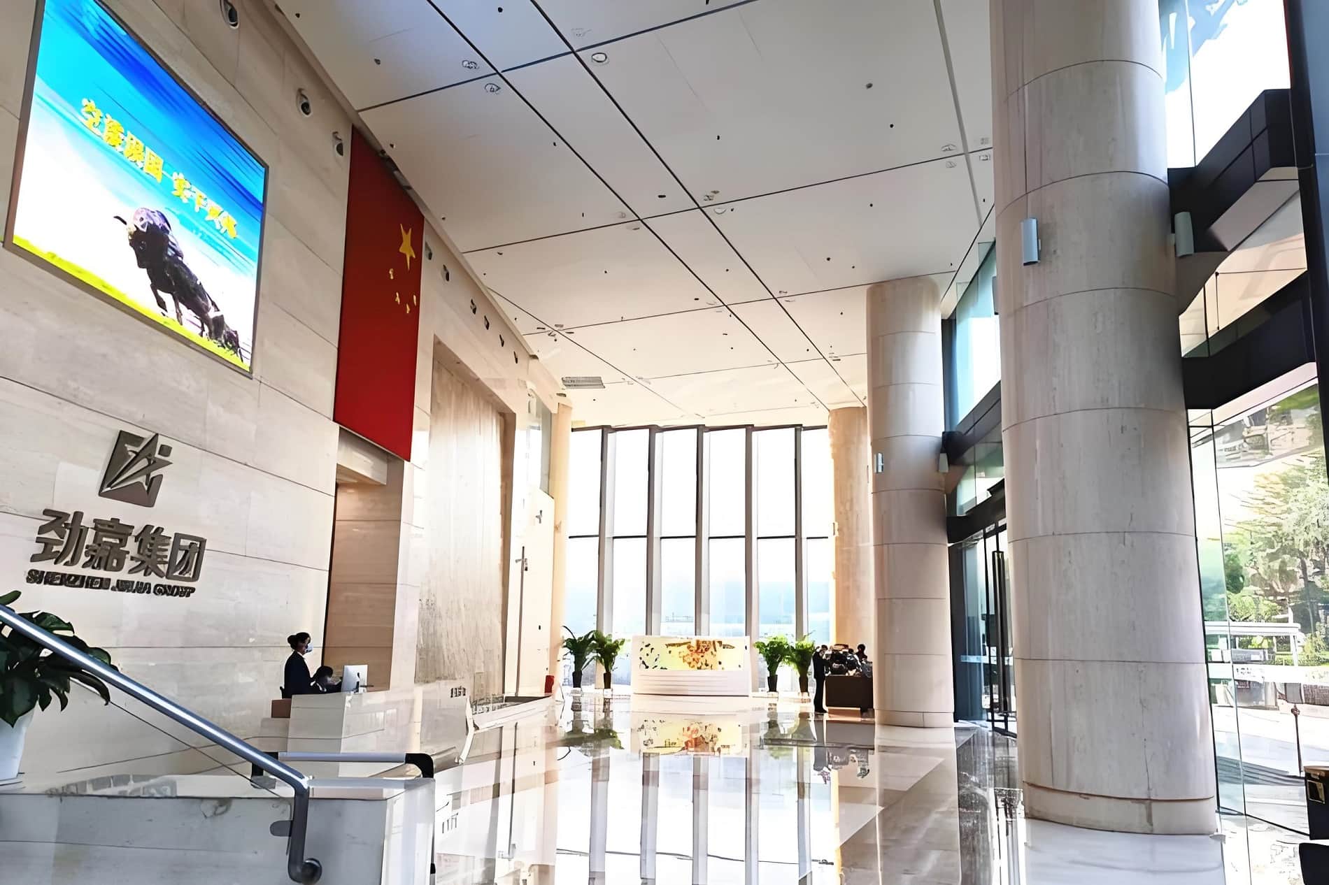 劲嘉科技大厦大堂图片