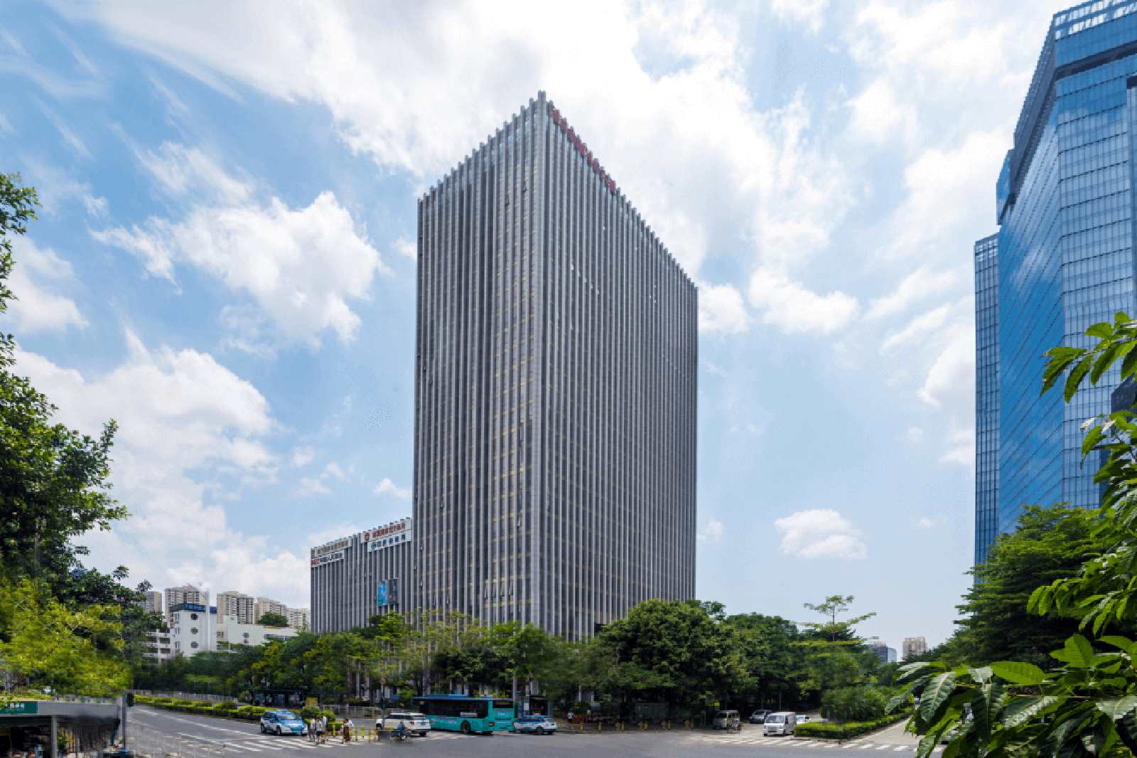 金融科技大厦外观图