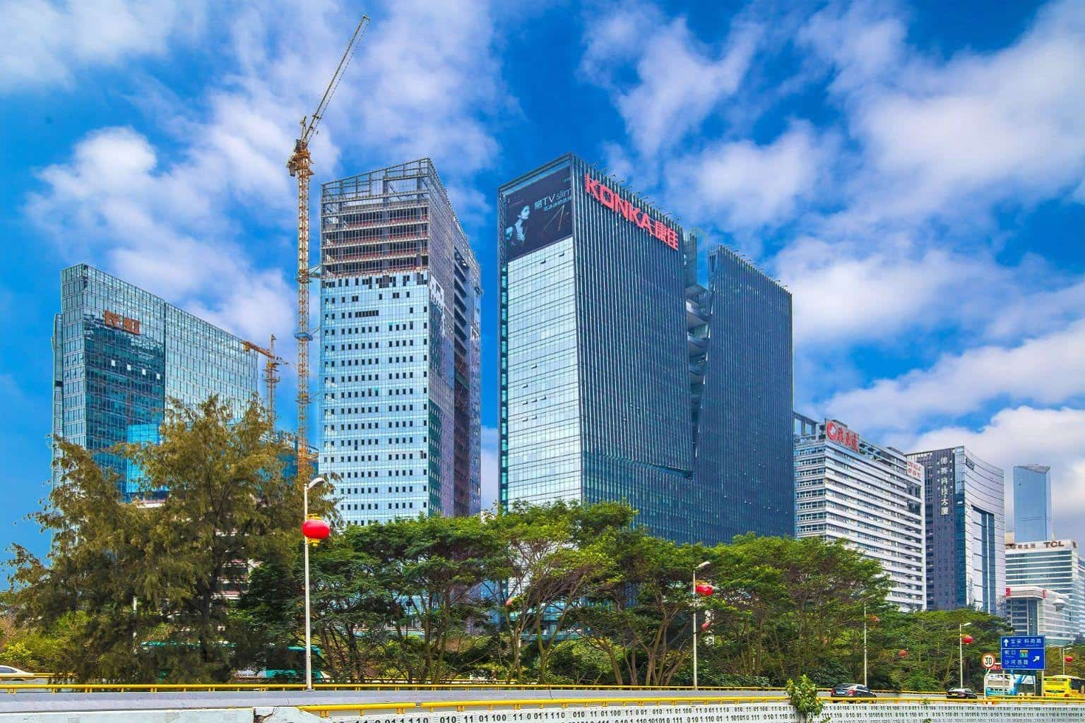 康佳研发大厦外观图