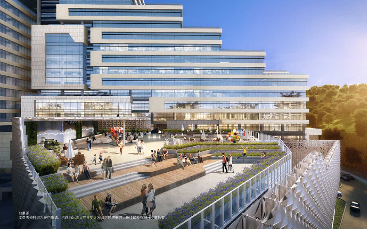 朗峻广场周边环境图