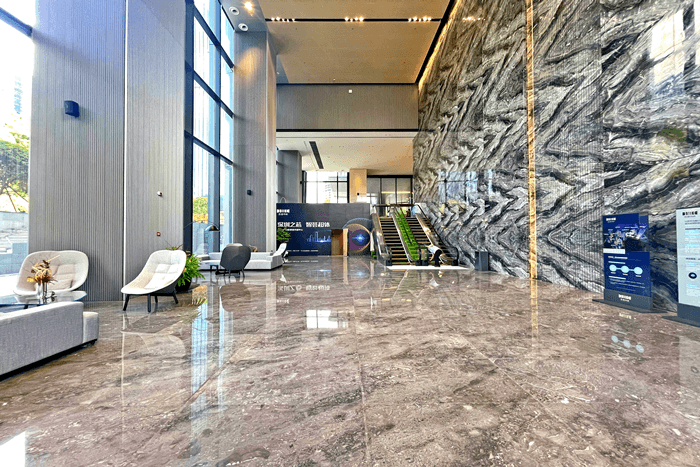 乐荟中心大堂图片