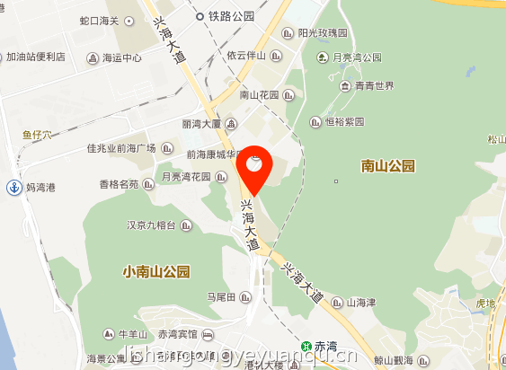 荔山工业园位置地图