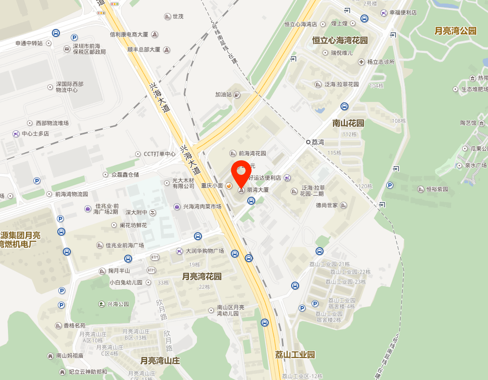 丽湾大厦位置地图