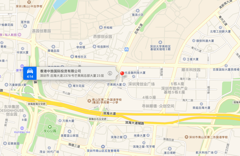 芒果网大厦位置地图