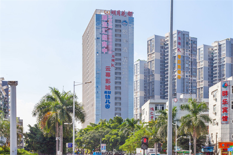 明月花都外观图