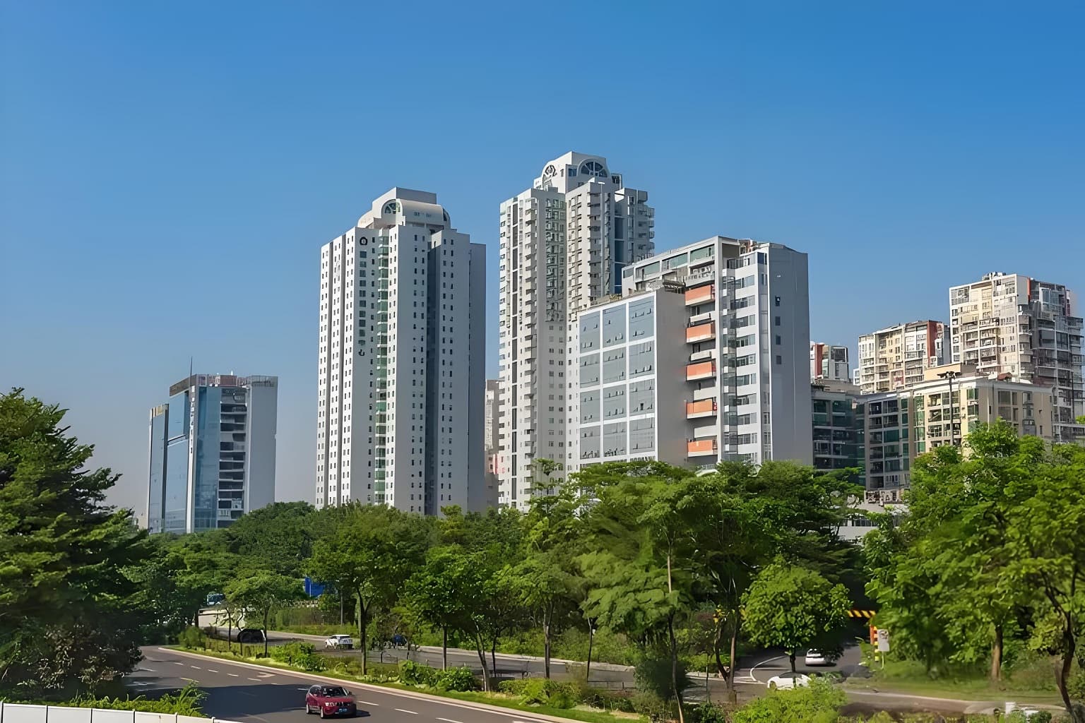 南山数字文化产业基地外观图