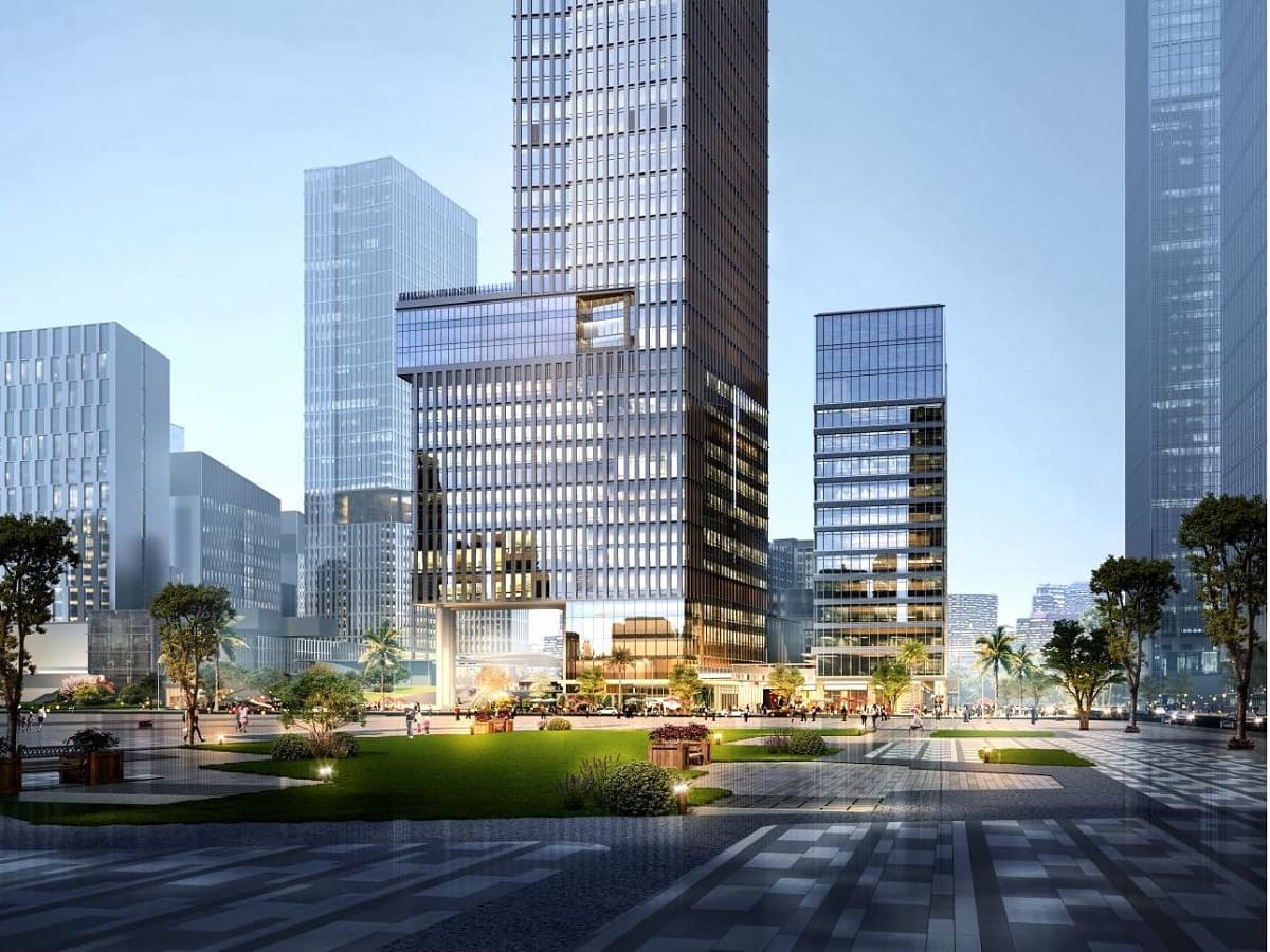 前海交易广场电梯图片