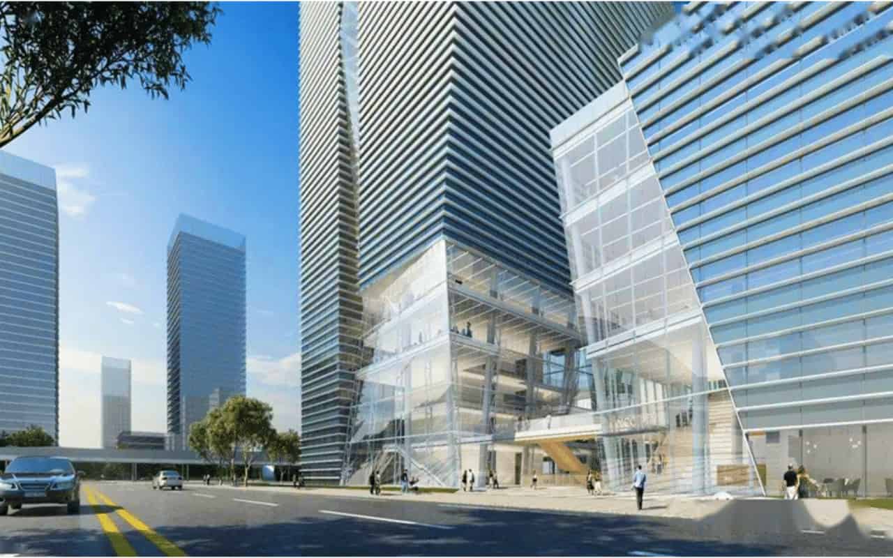 前海中冶科技大厦周边环境图