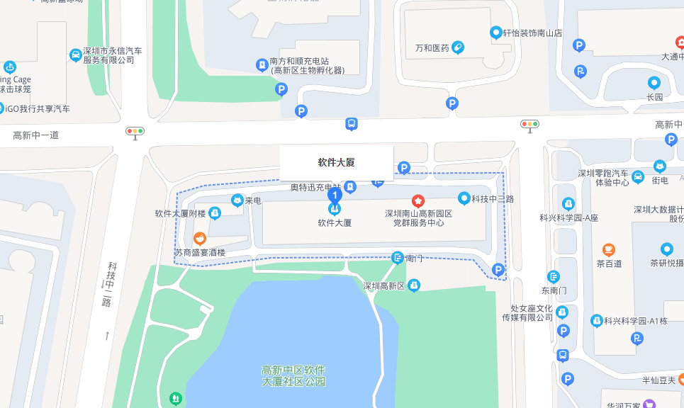 软件大厦位置地图