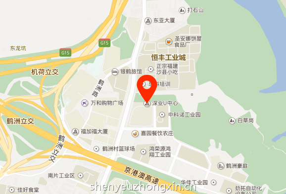 深业U中心位置地图
