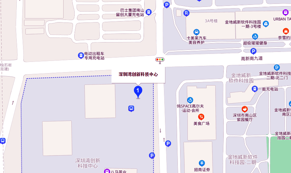 深圳湾创新科技中心位置地图