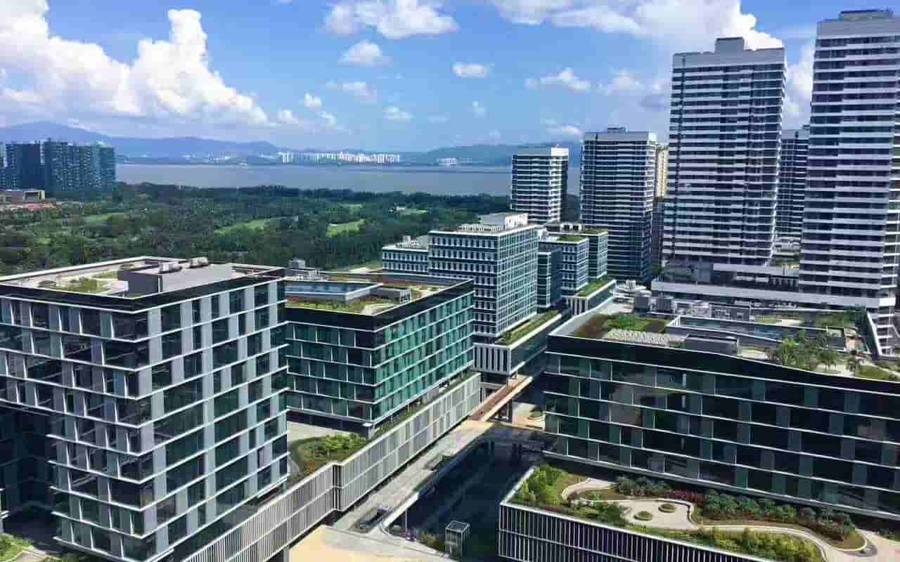 深圳湾科技生态园外观图