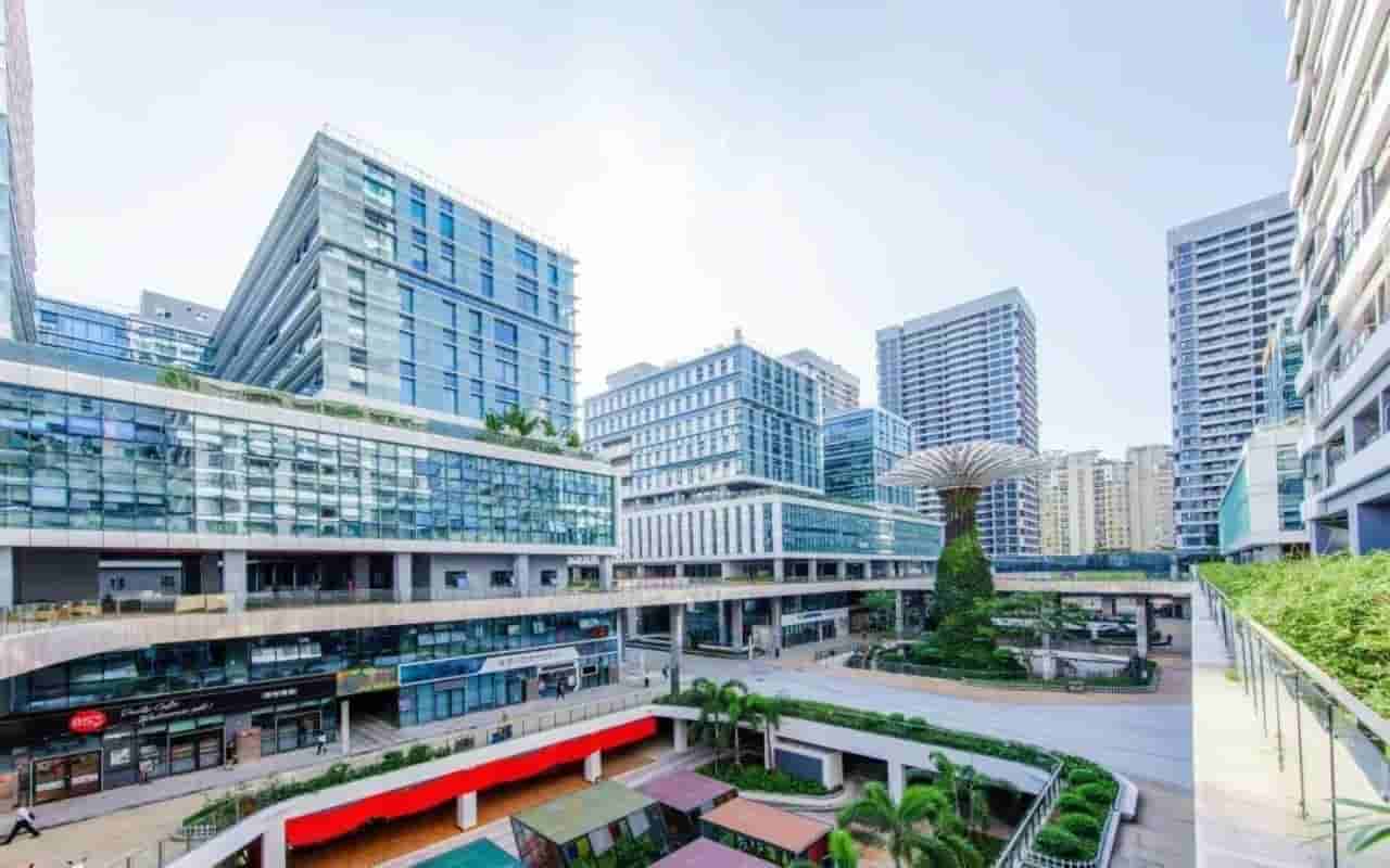 深圳湾科技生态园大堂图片