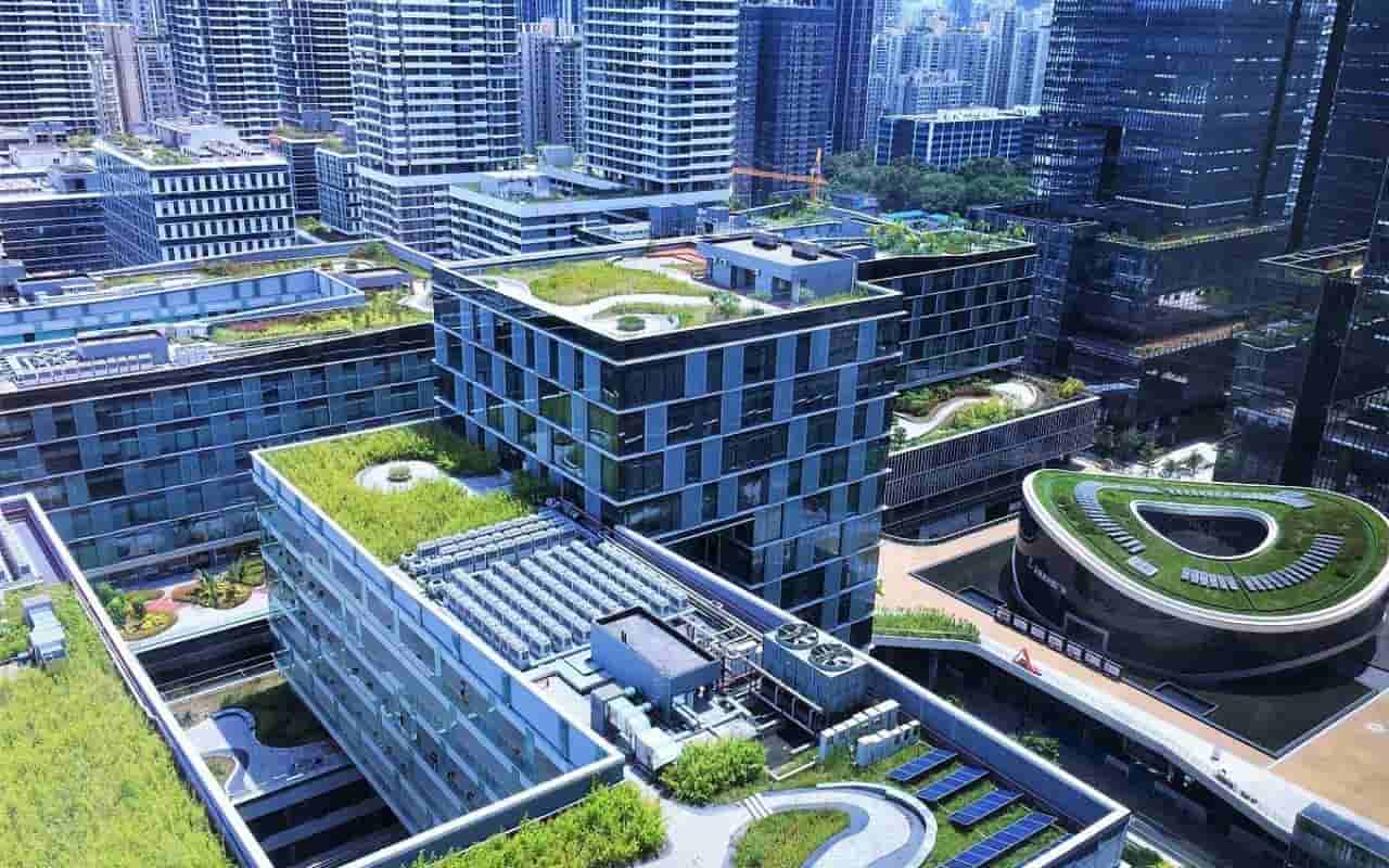 深圳湾科技生态园电梯图片