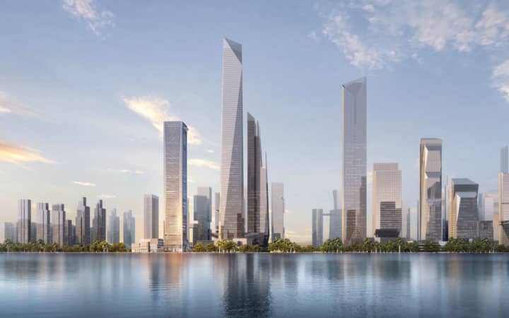深圳湾SIC超级总部中心外观图