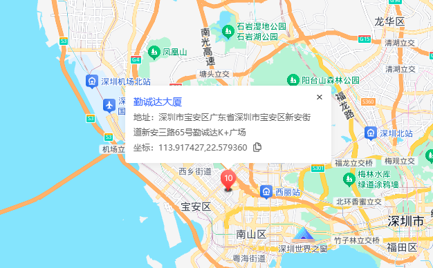 勤诚达大厦位置地图