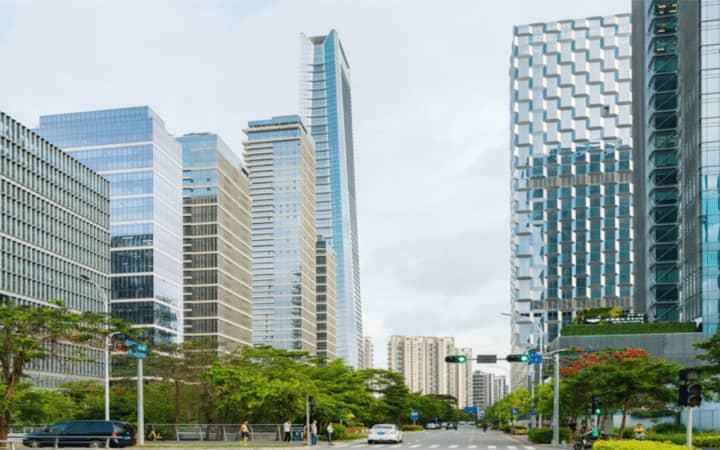 深圳湾1号大堂图片