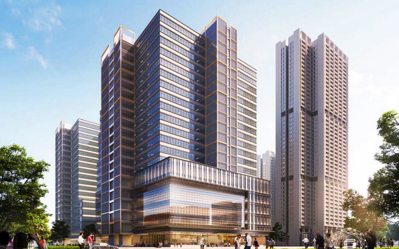 雪花科创城外观图