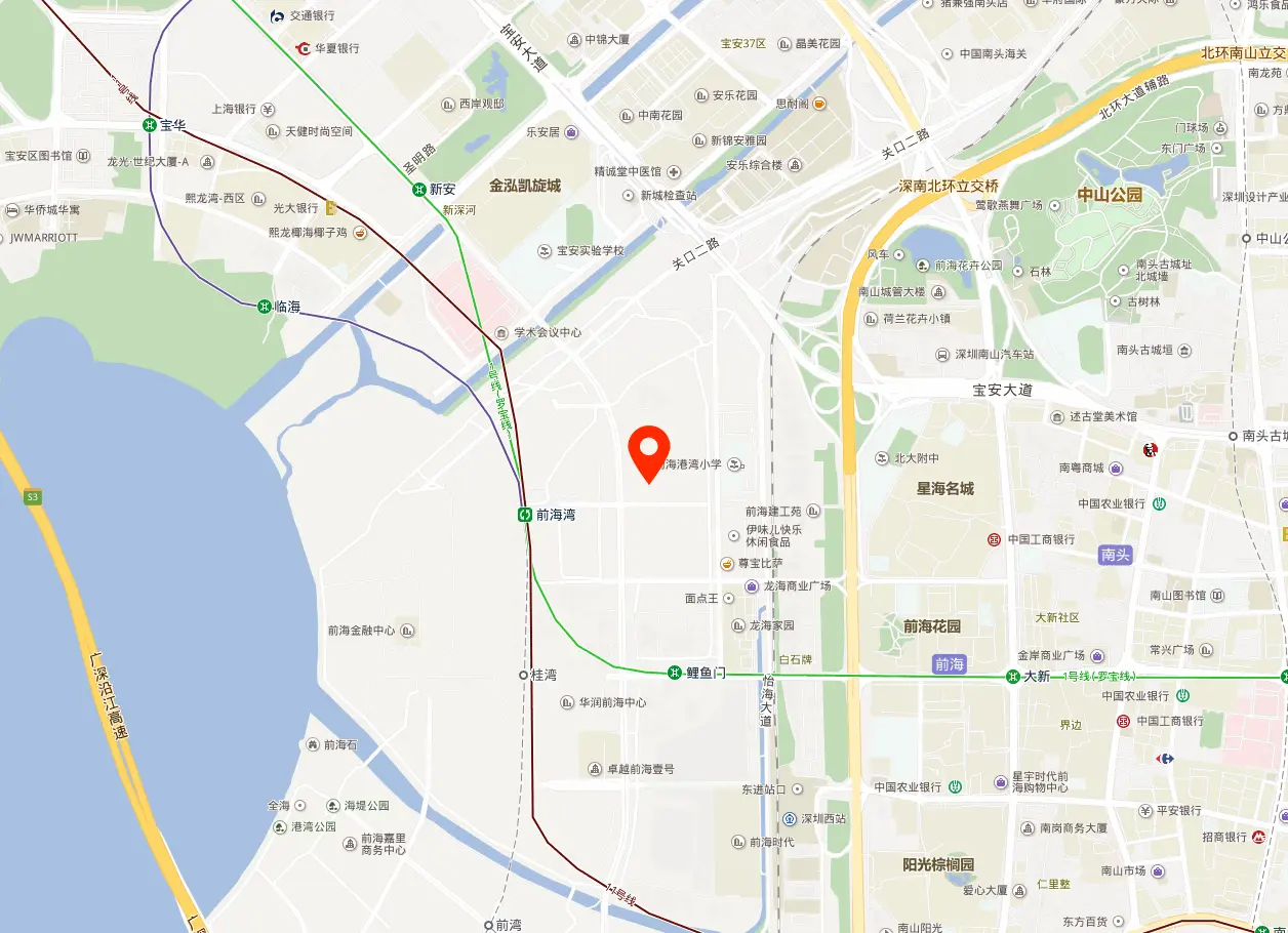 前海太平金融大厦位置地图