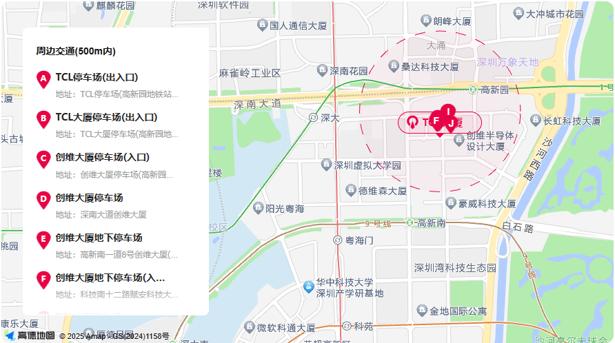 TCL大厦位置地图
