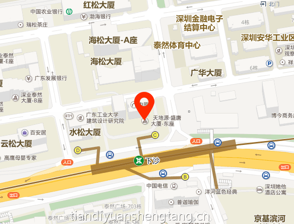 天地源盛唐大厦位置地图