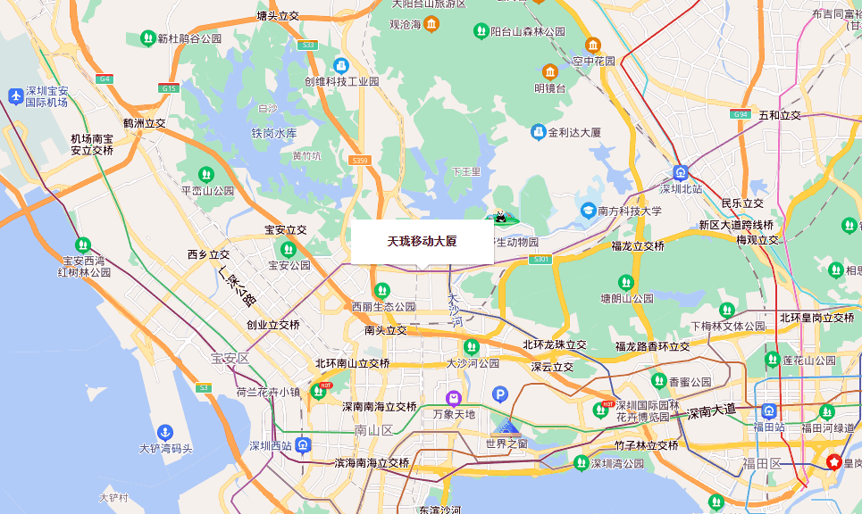 天珑移动大厦位置地图
