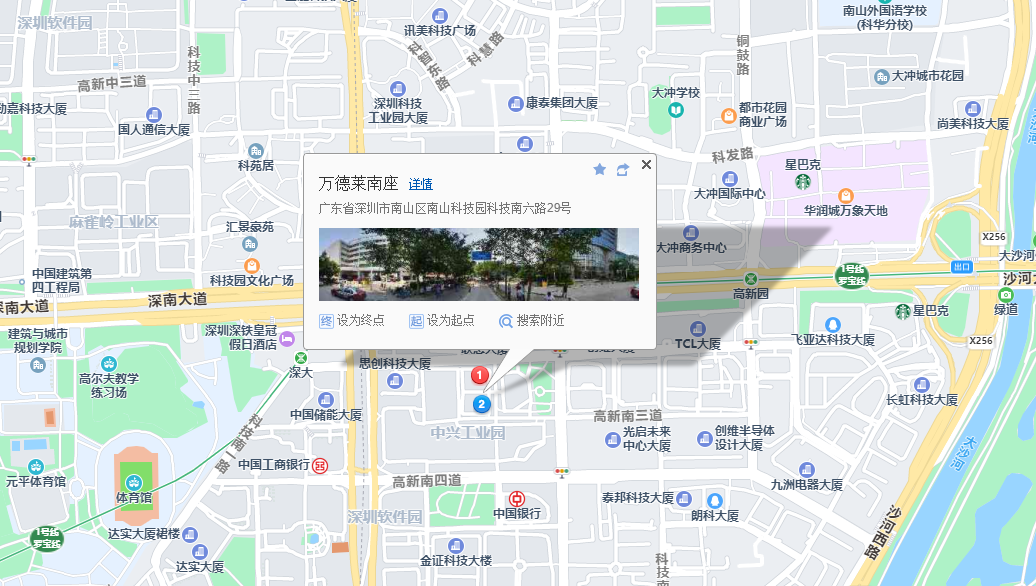 万德莱大厦位置地图