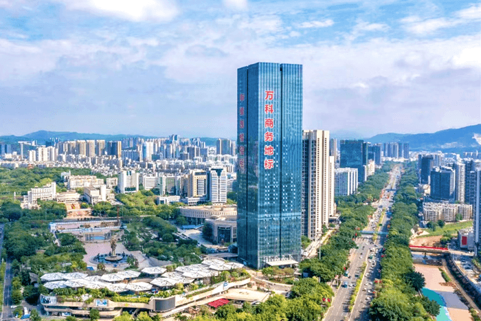 万科龙岗云中心外观图