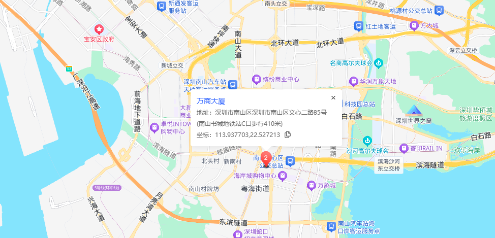 汉京国际位置地图