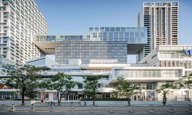 湾厦中心外观图