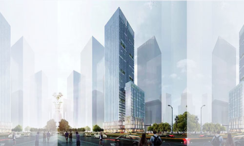 烯创科技大厦外观图